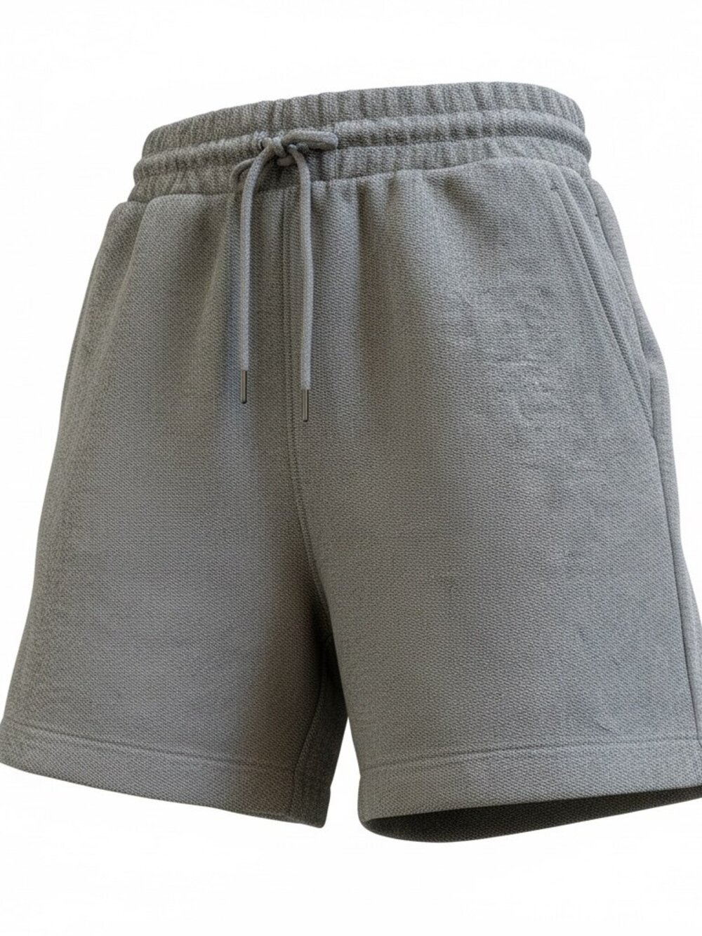 Mode Of One Fleece like Sweat short - Size Small - Heather Grey